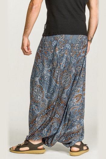 Мужские штаны алладины Цинерария