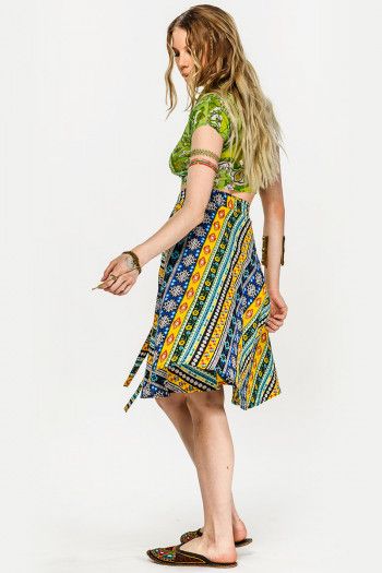 Юбка пляжная из хлопка Этника