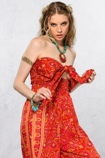 Комбинезон из шёлка «Гуджа»