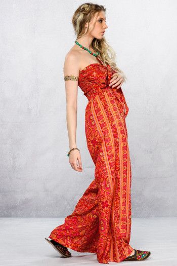 Комбинезон из шёлка «Гуджа»