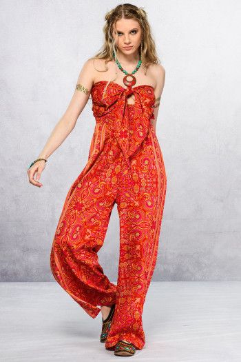 Комбинезон из шёлка «Гуджа»