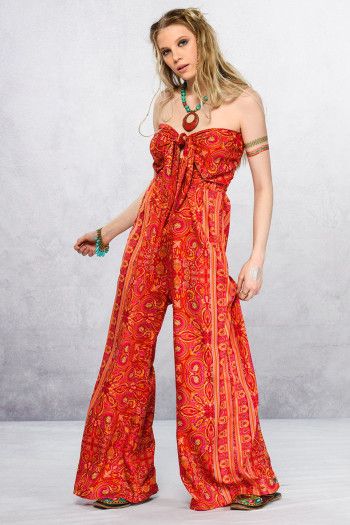 Комбинезон из шёлка «Гуджа»