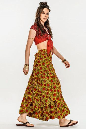 Юбка из хлопка Тайфун