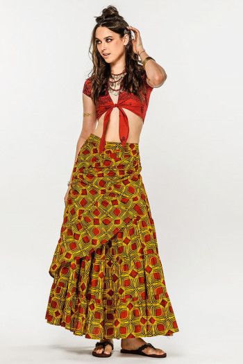 Юбка из хлопка Тайфун