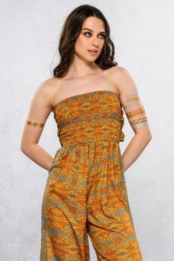 Комбинезон золотого цвета Гидрия