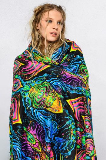 Плед флисовый Mandala