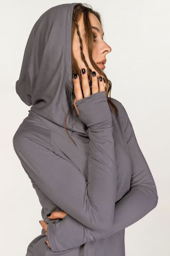 Серая туника из бамбука «Амадо»