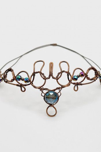 Диадема в бохо стиле «Океанида»