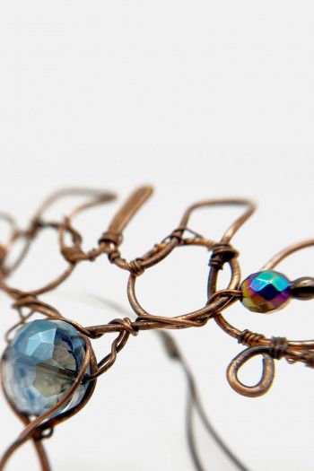 Диадема в бохо стиле «Океанида»