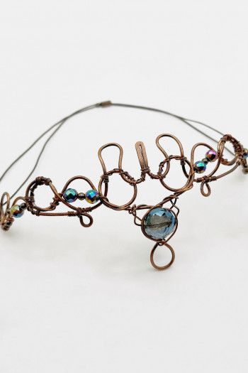 Диадема в бохо стиле «Океанида»