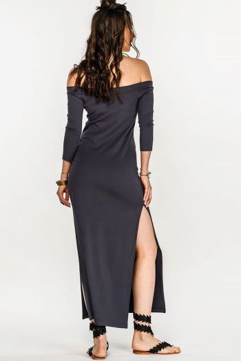 Длинное платье из бамбука Мангала