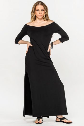 Длинное платье из бамбука Гегемон