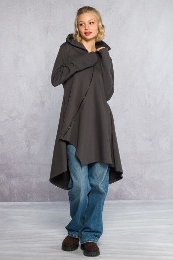 Утепленная кофта с капюшоном Бадари