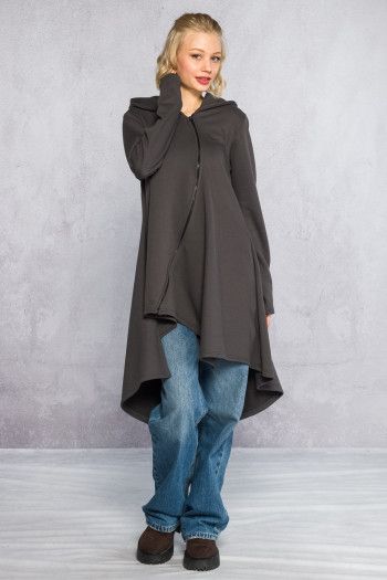 Утепленная кофта с капюшоном Бадари