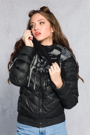 Платок женский Ночные цветы