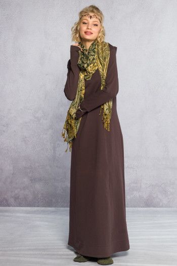 Кашемировый шарф с этно орнаментом в стиле пейсли