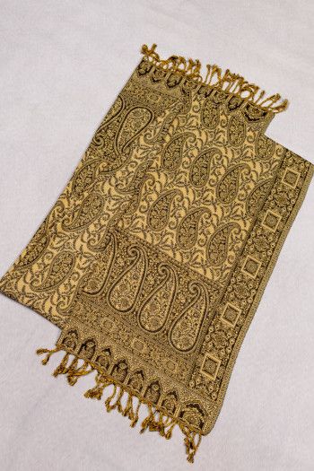 Женский шарф палантин с восточным узором «Руркелла»