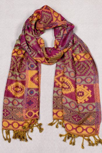 Шерстяной восточный платок Фаридабад