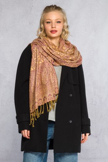 Кашемировый шарф Каусани