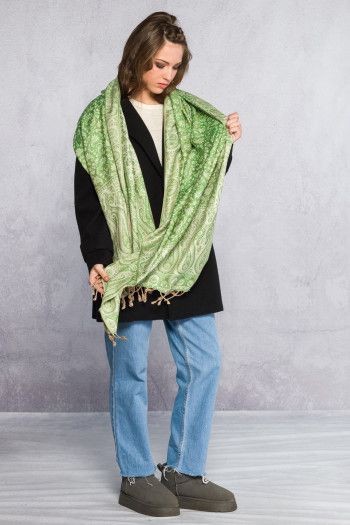 Этнический шарф Геометрия цвета