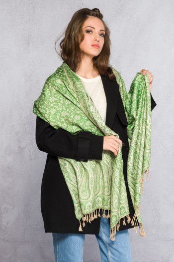 Этнический шарф Геометрия цвета