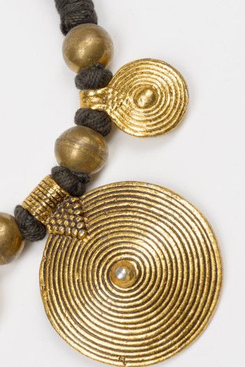 Латунное колье Античность