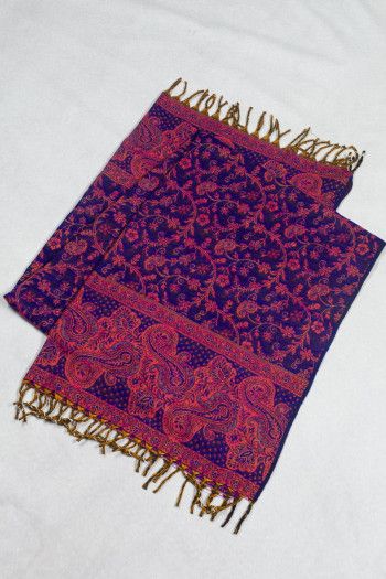 Этнический плед Лавандовый рай