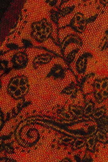 Теплый палантин с бахромой Сурат