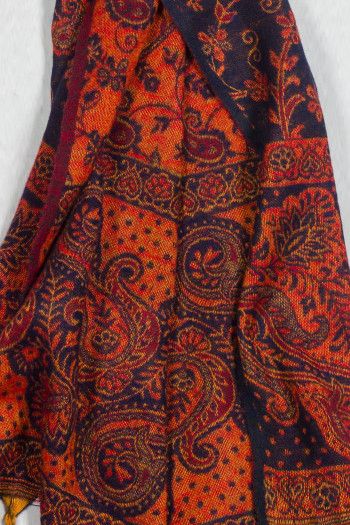 Теплый шарф Долина Инда