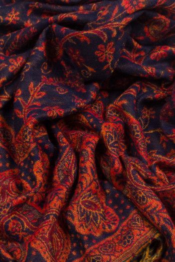 Теплый шарф Долина Инда