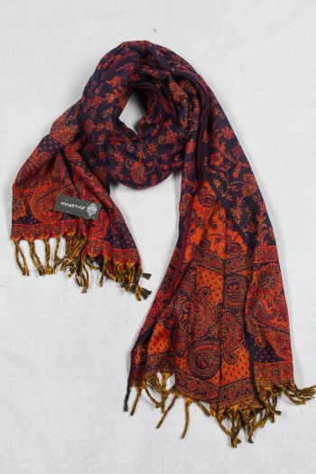 Теплый шарф Долина Инда