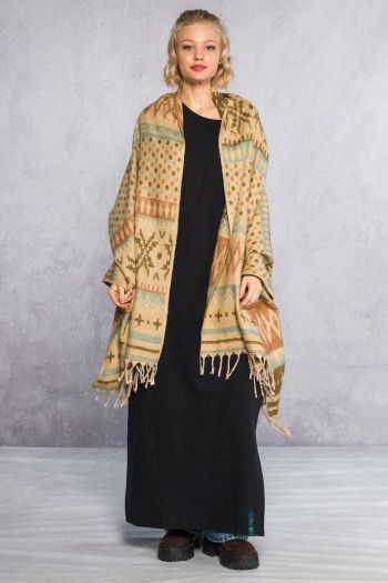 Теплый шарф Аромат кофе