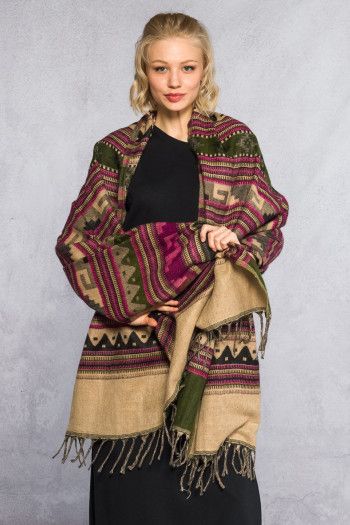 Плед тёплый Рисовые поля