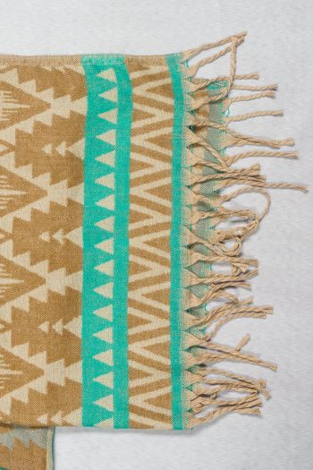 Палантин шерстяной Полуденное солнце