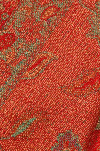 Лёгкий кашемировый платок с этническим онаментом