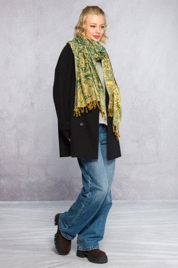 Платок с бахромой Восточный путь