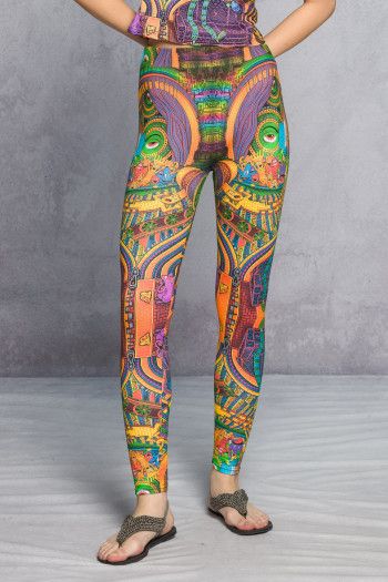 Леггинсы с принтом Минальаува