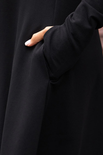 Авторское длинное теплое платье Данху