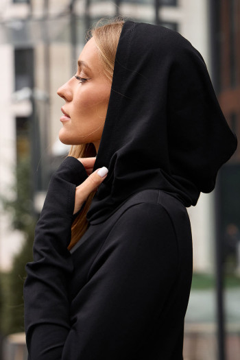 Авторское длинное теплое платье Данху