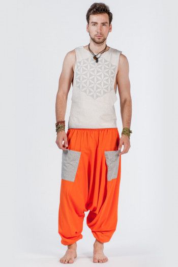 Оранжевые шаровары Перс