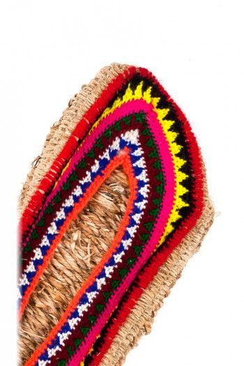 Индийские плетеные тапки Визирь
