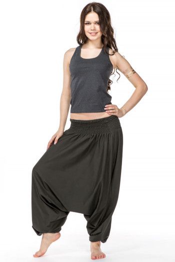 Маечка однотонная Серая ночь