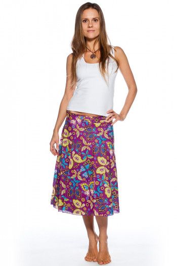 Летняя яркая юбка Селена