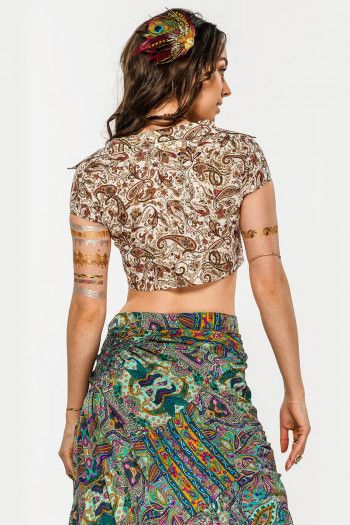 Топ для восточных танцев Самшит