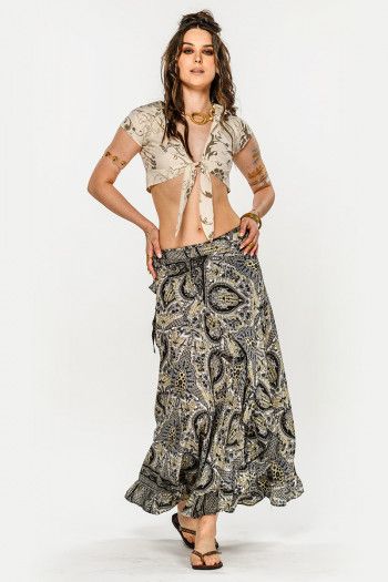 Топ с воротником Вагран