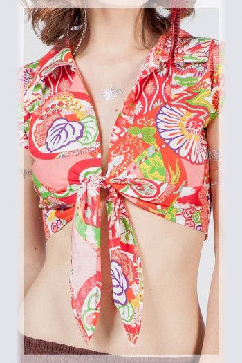 Топик с цветами Ванбах