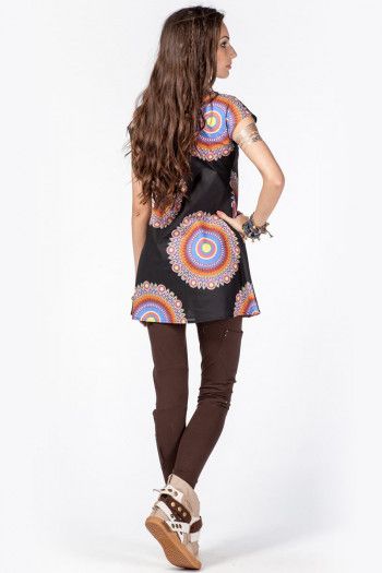 Женское платье-туника Мандалы