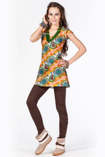 Платье-туника Парад планет