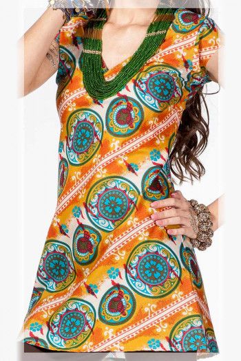 Платье-туника Парад планет