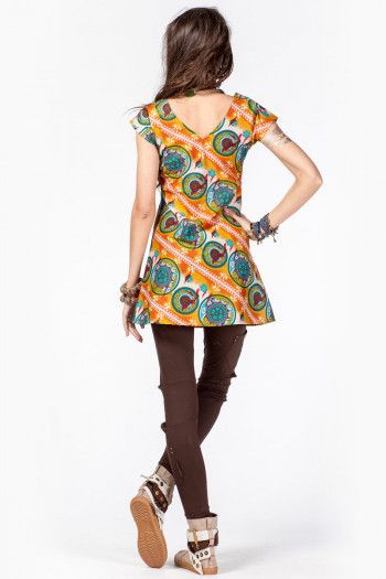 Платье-туника Парад планет